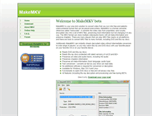 Tablet Screenshot of makemkv.com